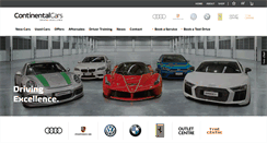 Desktop Screenshot of continentalcars.co.nz