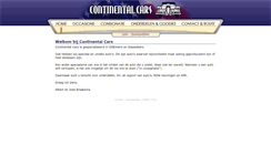 Desktop Screenshot of continentalcars.nl